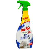 Solutie curatare baie spray 750ml anticalcar fara urme Nufar